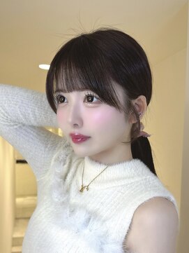 アイトーキョーエス 渋谷(AI TOKYO S) レイヤーカット/前髪カット／顔まわり／似合わせカット/髪質改善