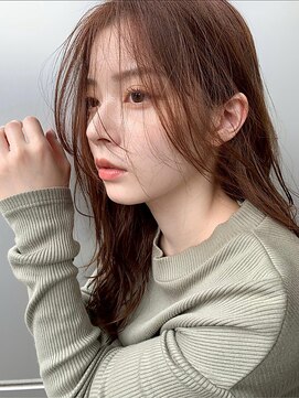キース ヘアアンドメイク 恵比寿(kith. hair&make) 透明感ショコラブラウン/顔周りカット/スモーキーカラー
