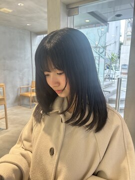 ニカイ(2F) natural layer/似合わせカット/大人ガーリー