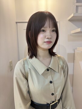 アミリ 代官山(AmiLi) カシスカラー×ミディアムレイヤー