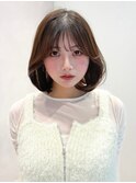 韓国ボブ/大人ボブ/レイヤーボブ/小顔ヘア/タンバルモリ