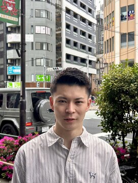 ヒロギンザ 恵比寿店(HIRO GINZA) アップバングアイロンパーマ