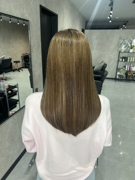 リル(RiLU) 白髪ぼかしハイライト