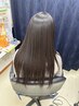 【髪の内側から補修◎】カット+リタッチカラー+髪質改善モルティナTR ¥9900