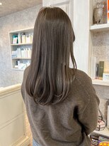 キャアリー(Caary)&nbsp;福山美容室Caary髪質改善くすみベージュ艶髪ローレイヤー美髪