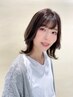 【平日】リタッチカラ‐白髪◎+トリ‐トメント+marbb+ブロ‐¥18,150