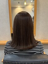 バートランド 白楽(Bertland) 島田/髪質改善トリートメントBeforeAfter 白楽 ミディアム