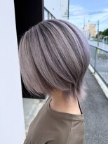 サロウィン 那覇店(SALOWIN) ラベンダーシャドールーツ×ショートレイヤー
