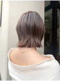 酸性ストレート/縮毛矯正/ボブ/ミディアム/切りっぱなし/横浜