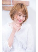 愛されナチュラルショートボブ