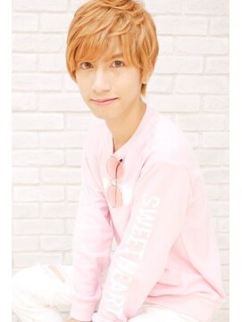 クアトロ グランシュ 川崎店(QUATRO × GranCieux) メンズ夢かっこいいブロンドミディ