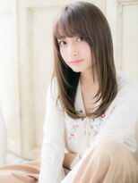 クオーレ ヘア アンジュ 水戸店(CUORE HAIR ange)&nbsp;*ange水戸*…好印象☆ニュアンスワンカール小顔ストレートa