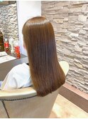 ブリーチしなくても出来る！　明るめオータムブラウン♪