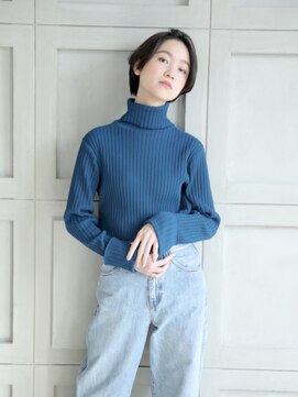フラン(flan) シンプルな黒髪ショートvol.2