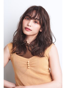 エイチツーオーアヴェダ 渋谷ヒカリエShinQs店 クロードモネH2Oアヴェダ 大人ロング【渋谷/渋谷駅】