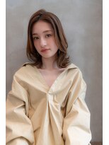 オースティン 門前仲町(AUSTIN)&nbsp;前髪かき上げイメチェンイヤリングカラーラベンダーカラーくびれ