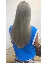 ナナナパレナ 梅田店(nanana parena) アッシュカラーストレート♪髪質改善縮毛矯正ストレート