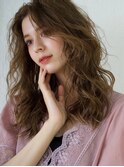 外国人風エアリー×ナチュラルロング透明感ヴェールウェーブ