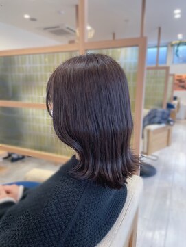 アドラーブル 長岡リップス旭岡店(adorable) 艶髪アッシュカラー☆韓国巻きヘア 20代30代40代