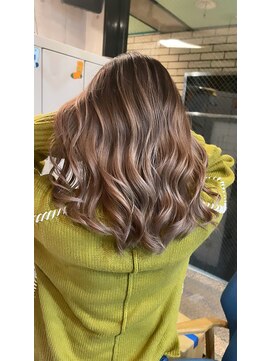 ラフ(LAFF) #黒髪#ボブルフ#ネビージュ#小顔#ワンレン