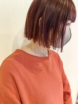 マイル 渋谷(mile)&nbsp;ボブ×レッドカラー