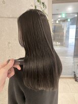 オーク 学芸大学(OAK) 暗めグレージュカラー×酸熱トリートメント