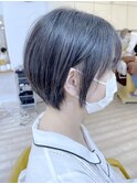 【morio成増/児玉】丸みショート　黒髪ショート
