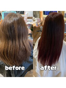 シャイニー ヘアー ダイス(SHINY HAIR DaiCe) レッドカラー