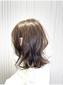 #くびれヘア#くびれセミディ#小顔カット#外ハネボブ