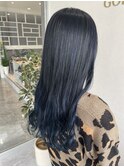 ターコイズブルー/ロング