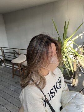 リバレッジ 広尾(Leverage) ハイライトグレージュ【広尾/恵比寿】担当:柴崎