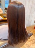 20代30代40代髪質改善カラー艶感ストレート