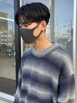 ティラベント 泉ヶ丘店(tiravento)の写真/【泉ヶ丘店】幅広い提案でいつもより"カッコイイ"自分に☆韓国風からナチュラル風まで◎セット方法もお伝え