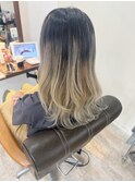 【山田】お客様スタイルレイヤーバレイヤージュグラデーション