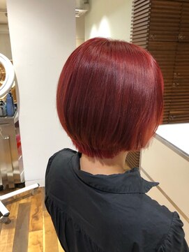 クラップス 杉田店(CLAPS) vivid red color/ハイトーンカラー/レッドカラー