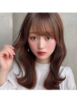 プラチナ(PLATINA)&nbsp;くびれヘア/韓国/透け感/くすみカラー/ロング/ベージュカラー