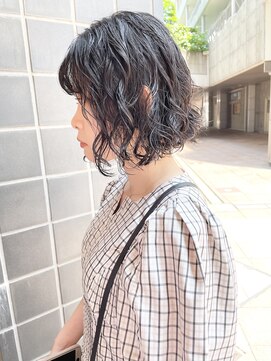 クーナバイトマト 横浜(Cuna by TOMTO) 【HOSSY】ボブパーマ_コテ巻き風パーマ☆プードルパーマ