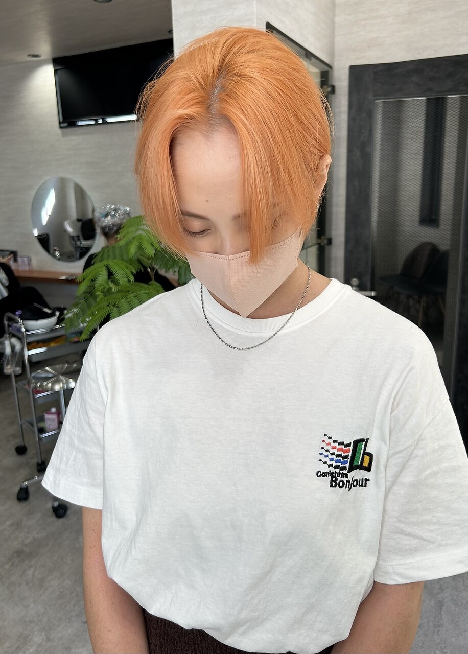 2026年冬】オレンジカラーの髪型・ヘアアレンジ｜人気順