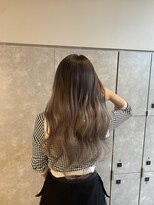 ガルボヘアー 名古屋栄店(garbo hair)&nbsp;#名古屋#栄#プルエクステ#グラデーション#シルバー#ハイトーン