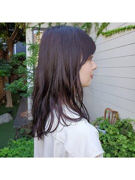 ガーランド (Garland) ミディアムレイヤー×髪質改善水素