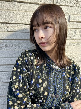 ブラン(Le BLANC) 【石崎 枝里】透明感抜群グレージュカラー