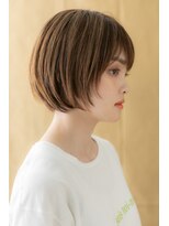 モッズヘア 上尾西口店(mod's hair) ステップボーンカットハイライトマッシュボブY上尾10代20代30代