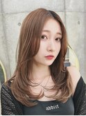 韓国レイヤー/韓国風/顔周り/髪質改善/黒髪/ブリーチなし 立川