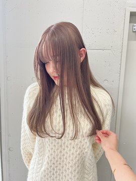 シーク 天神(SEEK) 【SEEK 緒方 芽久】ミルクティーベージュ