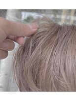 ティエル(TieLu)&nbsp;ケアブリーチ×塩基性mix ×外国人風カラー