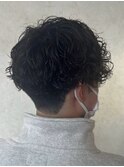 メンズカット/メンズパーマ/ツイストスパイラルパーマ/眉カット