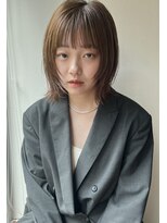 ガーランドギンザ(Garland Ginza)&nbsp;レイヤーカット　フェイスレイヤー　暖色カラー