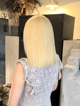 アンダーバーホワイト 広島 本通店(_WHITE) ハイトーンロブ