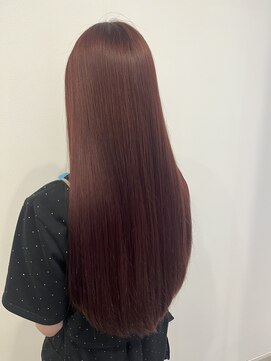 クオン 伊勢崎(QUON.) ブリーチなし暖色カラー