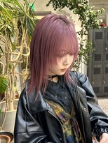 ヲタク(wotaku.)&nbsp;ピンクラベンダーダブルカラーケアブリーチ暖色カラー